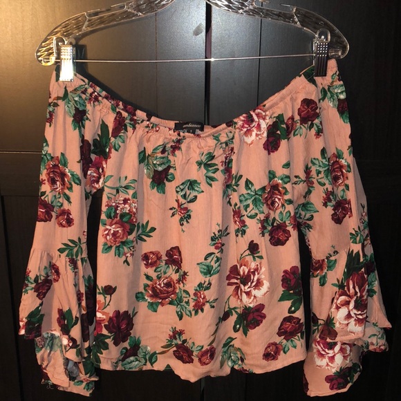 Off the Shoulder Crop Top - Picture 1 of 1